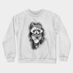 Rocco Raccoon Crewneck Sweatshirt